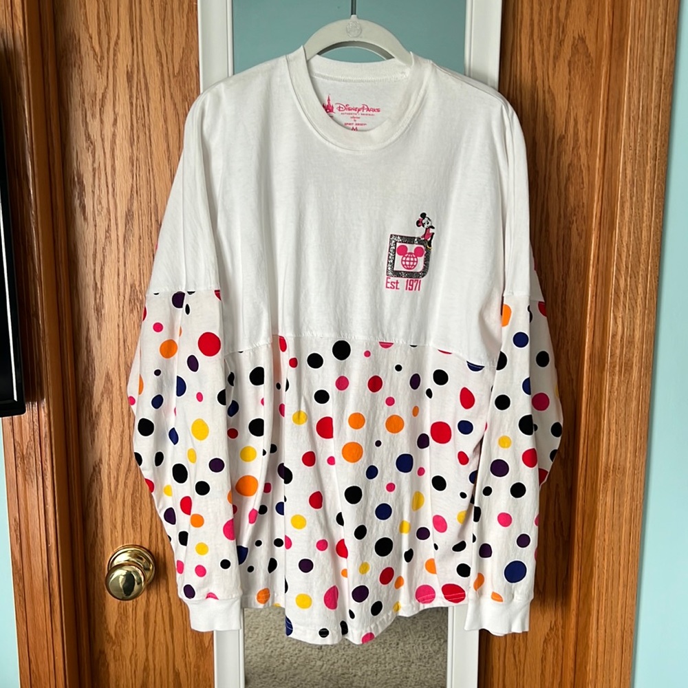 Disney World Minnie Mouse Polka Dot Spirit Jersey